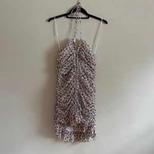 Floral Mini Halter Zara Dress
